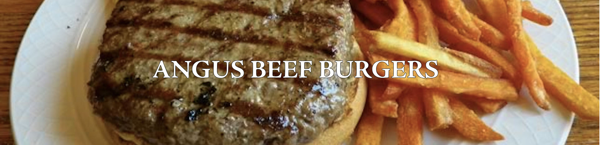 Organic Steakhouse Angus Beef Burger